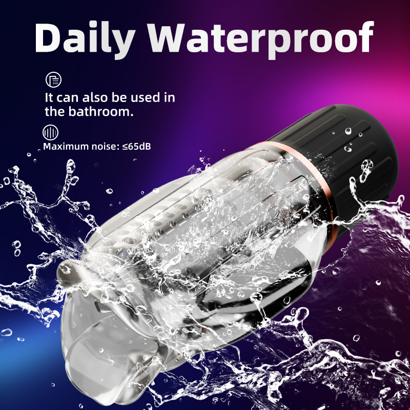 Men’s Licking Vibrating Heating Rechargeable Masturbator Sex Toy - 161 - Image 6